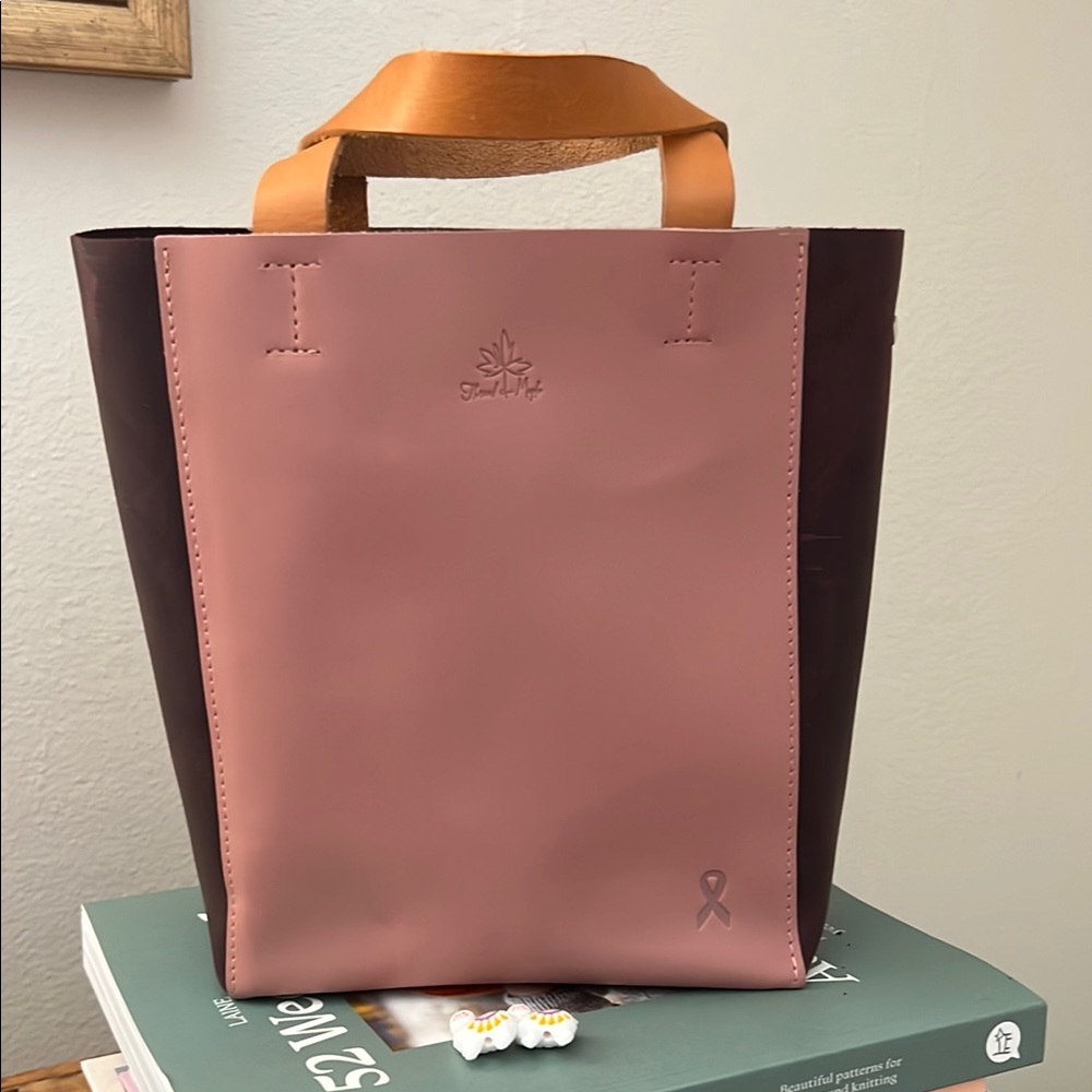 Thread & Maple breast cancer knitting bag